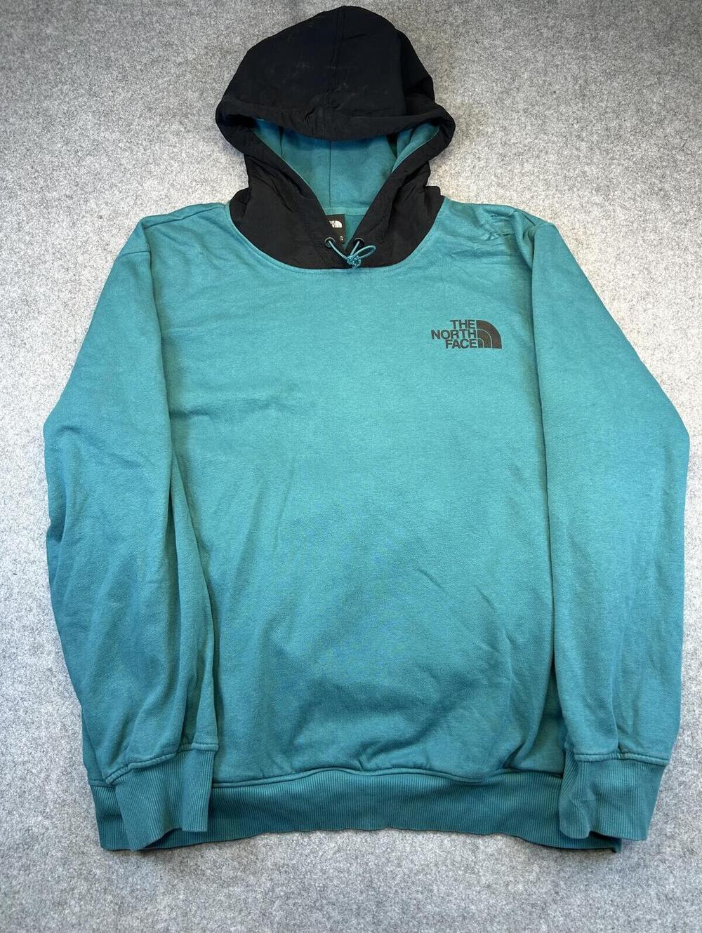 The North Face Hoodie Pullover Mens XL Cinch Neck Gorpcore Outdoors Travel Hike